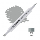 Маркер SKETCHMARKER SG6 Simple Gray 6 (Простой серый 6)