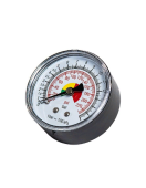 Rossvik M430/2 Манометр осевой М1/4"Р, 80 мм, 0-12 бар, цветная шкала