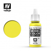206. 70730 Краска Vallejo Model Color Fluorescent Yellow (Флуоресцентный желтый)