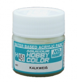 Mr. Hobby Краска 10 мл H451 CHALKY WHITE