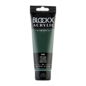 Оливковый зеленый, краска акриловая Blockx Artist, 120 мл