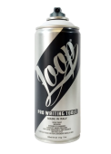 Аэрозольная краска LOOP LP-390 TRANSPARENT WHITE/ Транспарентная белая, 400 мл