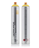 Аэрозольная краска Montana Ultra Wide Kicking Yellow/ рапсово-желтый, 750 мл