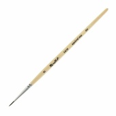 Кисть Roubloff серии 1A10 №0, белка микс, круглая, короткая ручка