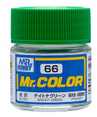 Mr. Hobby Краска 10 мл C66 BRIGHT GREEN