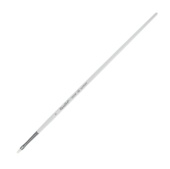 Кисть Roubloff серии 1B32W №6, белая синтетика, овальная, длинная ручка