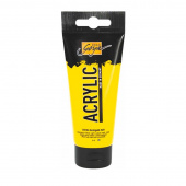 Краска акриловая Solo Goya Acrylic Basic 100 мл, желтый основной