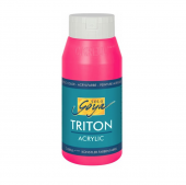 Краска акриловая Solo Goya Triton 750 мл, флуоресцентный розовый