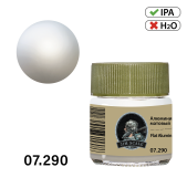 Краска спиртовая Jim Scale, цвет алюминий матовый (Flat Aluminum), 10 мл