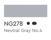 Маркер Finecolour Junior 278 нейтральный серый №4 NG278