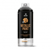 MTN PRO Metallic Black R-9011 Краска металлик черный, 400 мл
