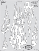Трафарет Artool FLAME-O-RAMA 2 (FH FOR 8)