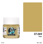 Краска спиртовая Jim Scale, цвет охра (Ochre), 10 мл