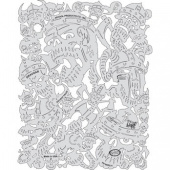 Трафарет Artool VIKING FX DRAUGAR (FH VKFX 4)