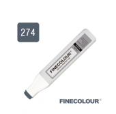 Заправка Finecolour Refill Ink 274 резкий серый №1 CG274