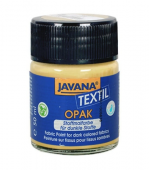 Нерастекающаяся краска по темным тканям C.Kreul Javana Tex Opak ваниль 50 мл