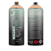 Аэрозольная краска Montana NIGHTGLOW Luminescent Orange/ с люминесцентным эффектом оранжевая, 400 мл