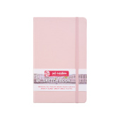 Royal Talens Блокнот для зарисовок Art Creation 140 г/кв. м, 13*21 см, 80 листов, твердая обложка розовая