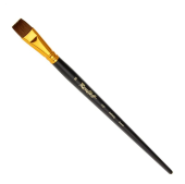 Кисть Roubloff серии 1127 №18, колонок, плоская, длинная ручка