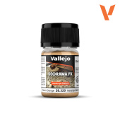Vallejo 26320 Warm Orange 0,1-1 mm (Текстурный эффект теплый оранжевый песок 0,1-1 мм), 35 мл