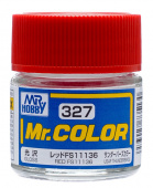 Mr. Hobby Краска 10 мл C327 RED FS11136
