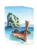 Sketchmarker Книга-раскраска на акварельной бумаге SEA