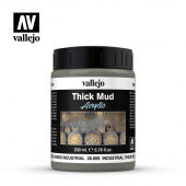 Vallejo 26809 Industrial Mud (Текстурный эффект промышленная грязь), 200 мл