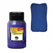 Краска акриловая Dekoracryl, 750 мл, цвет синий кобальт
