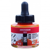 Чернила акриловые Royal Talens Amsterdam 30 мл №311 Киноварь