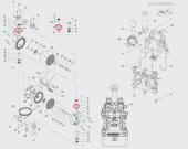 Iwata 94935290 Выпускной клапан насоса DDP120B