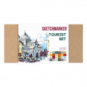 Набор маркеров Sketchmarker Tourist Set лимитированный (24 шт.)