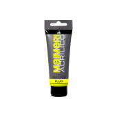 Краска акриловая Maimeri Acrilico Fluorescent Yellow (Желтый флуоресцентный), 200 мл
