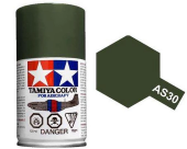 Краска Tamiya AS-30 Dark Green 2 (Темно-зеленый 2) 100 мл