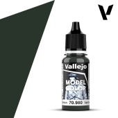 080. 70980 Краска Vallejo Model Color Black Green (Черно-зеленый), 18 мл