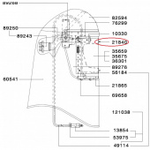 SATA 21840 Набор клипс для крепления плёнки масок Vision 2000