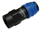 HUBERTH RP208408 Соединение быстроразъемное пластиковое с резьбой 1/2 внутр. (10 шт.)