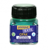 Нерастекающаяся краска по темным тканям C.Kreul Javana Tex Opak бирюзовая 20 мл