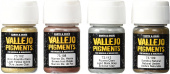 73197 Набор пигментов Vallejo Pigment Set no.2 Mud and Sand (4 цвета)