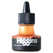 Чернила Higgins Red Orange  «Dye-Based» 29,6 мл, красно-оранжевые, неводостойкие