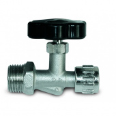 Pegas Кран игольчатый М1/4, выход - байонетная гайка