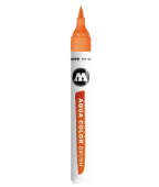 Маркер-кисть MOLOTOW Aqua Color Brush 1-4 мм orange 003 (оранжевый)