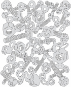 Трафарет Artool FXII NUTZ NFT BOLTZ (FXII 9SP)