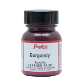 Краска для кожи и ткани Angelus Leather Acrylic Paint 060 Burgundy, 29,5 мл