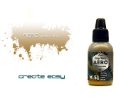 Краска Pacific 88M51 AERO Латунь темная (Dark brass) 18 мл