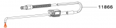 SATA 11866 Г-образный зонд Venturi Ø 4 мм