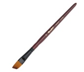 Кисть Roubloff серии 05RB STANDARD №13 синтетика, имитация колонка, наклонная, фигурная ручка