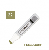 Заправка Finecolour Refill Ink 022 оливковый YG22
