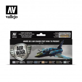 71627 Набор красок Vallejo Model Air Armée de l’Air colors post WWII to present (8 цветов)