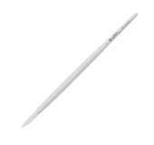 Кисть Roubloff серии Aqua white round №7, белоснежная синтетика, круглая, короткая ручка