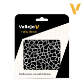 Трафарет Vallejo ST-CAM003 Giraffe Camo WWII